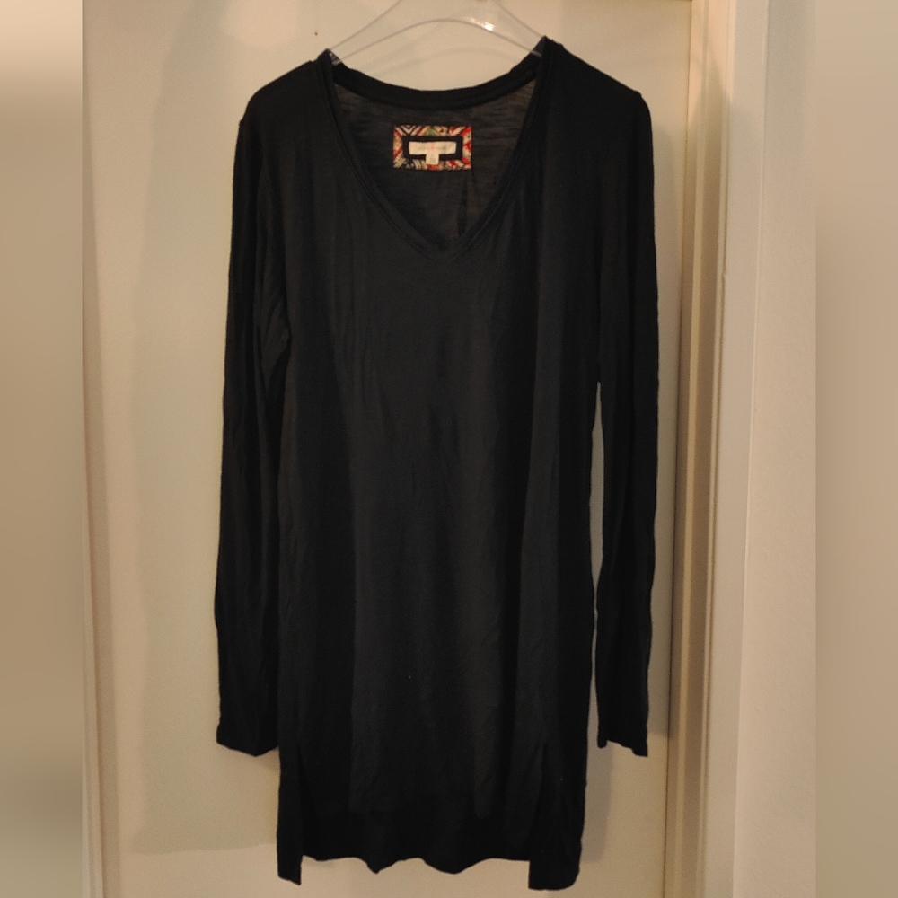 Anthropologie pure and good long sleeve T-shirt dress